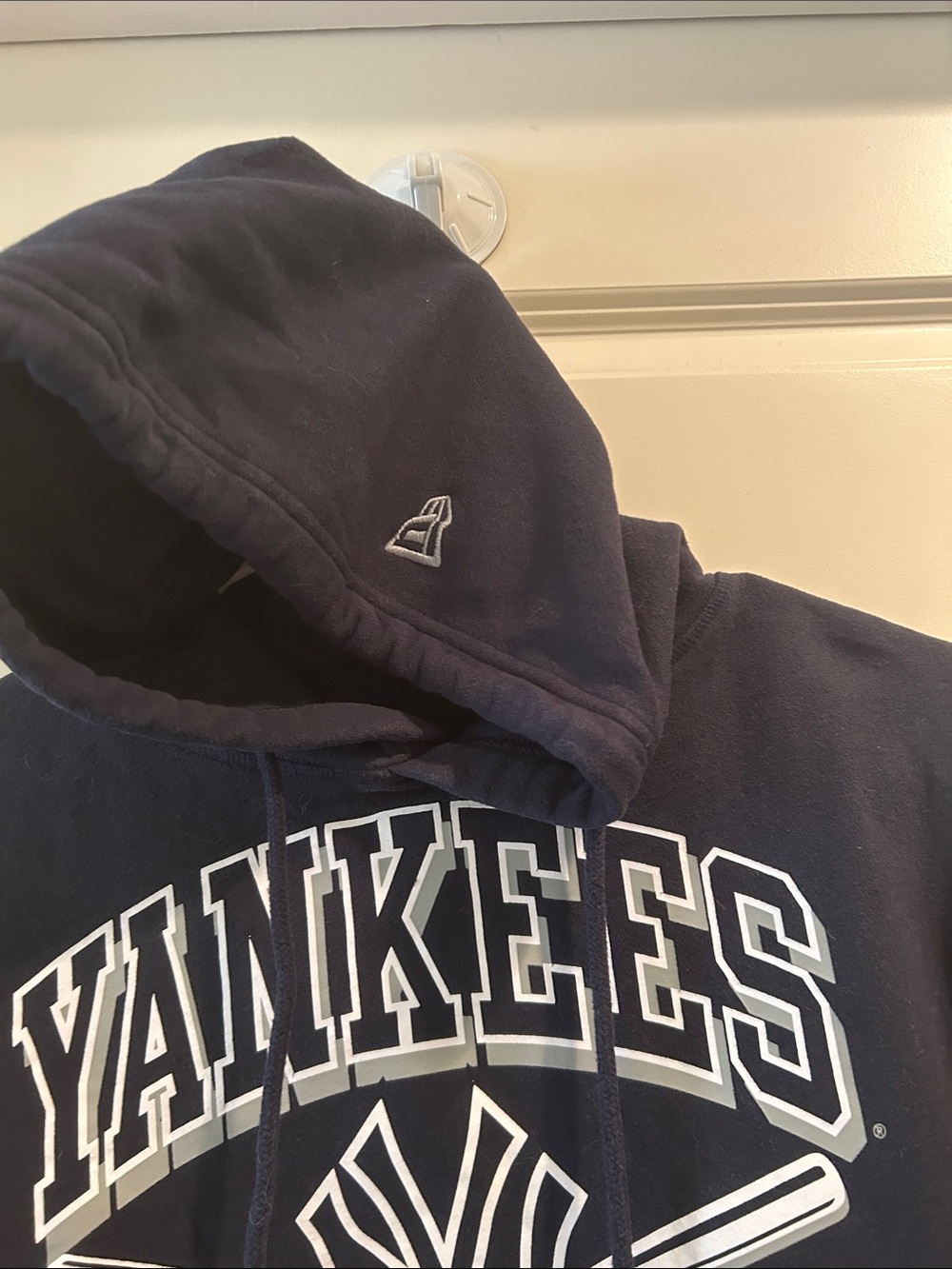 New Era New York Yankees 2 sided Graphic Baseball Pullover Hoodie unisex size S - Picture 5 of 13